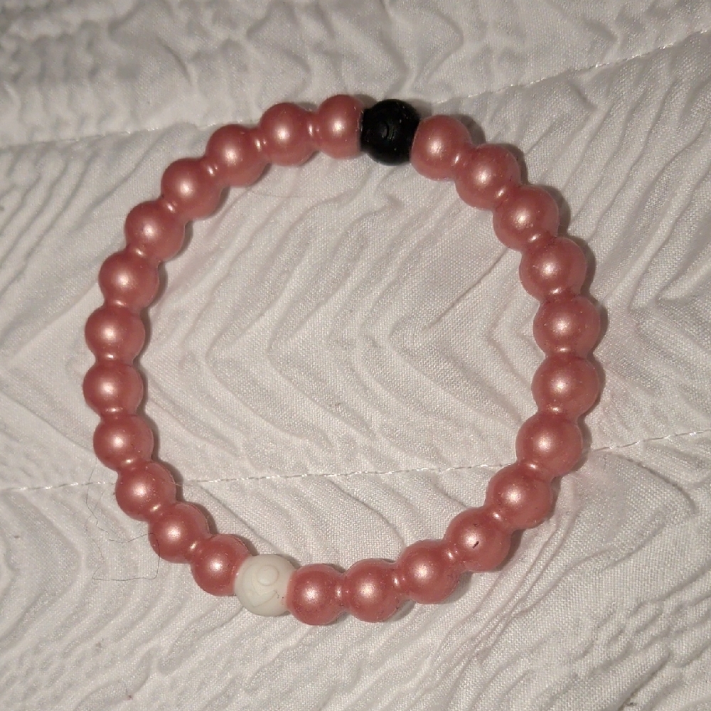 Lokai Rose Gold Beaded Bracelet